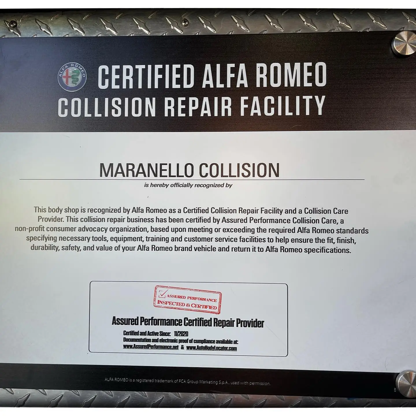 certified-alfa-romeo-collision-repair-facility