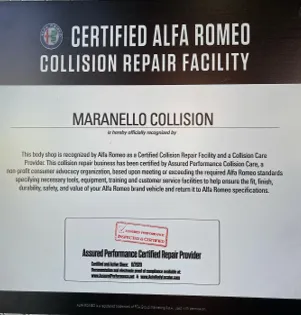 certified-alfa-romeo-collision-repair-facility